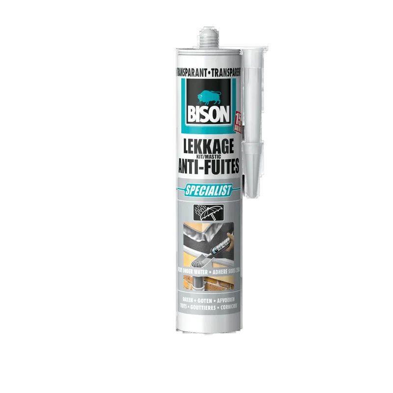 Bison Lekkagekit – transparant, koker 300 ml