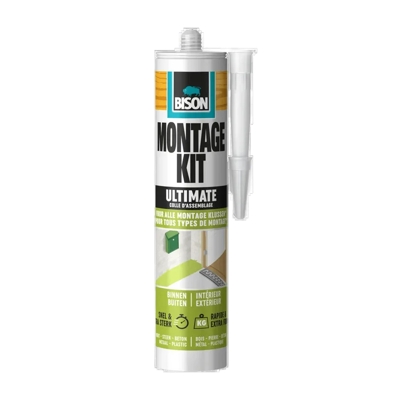 Bison Montagekit Ultimate – koker 440 g